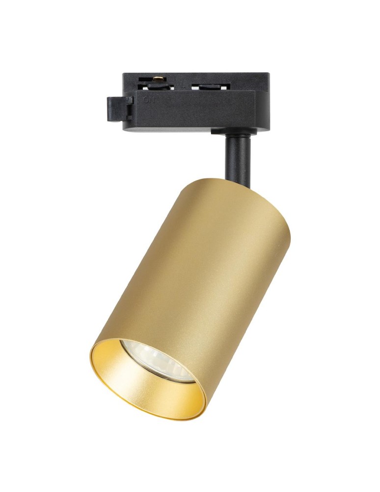 Lamps for 1 phase busbars - Milagro Pipe Track Luminaire Gold 1xGU10 ML1155 - product kolory-swiatla.pl 1