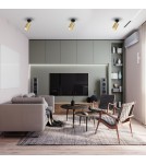 Spotlight ceiling lamps - Milagro Luminaire Pipe Spot Gold 1xGU10 ML1158 - product 3