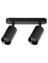 Milagro Pipe Spot Luminaire Black 2xGU10 ML1159