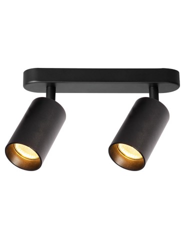 Milagro Pipe Spot Luminaire Black 2xGU10 ML1159 - product 2
