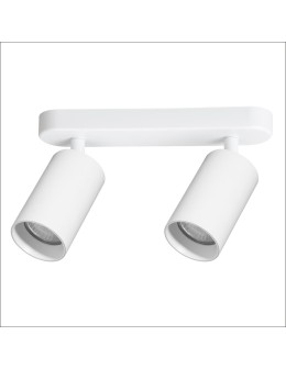Milagro Pipe Spot Luminaire White 2xGU10 ML1160