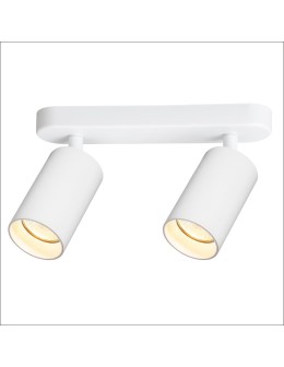 Milagro Pipe Spot Luminaire White 2xGU10 ML1160 - product 2