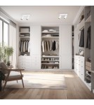 Spotlight ceiling lamps - Milagro Pipe Spot Luminaire White 2xGU10 ML1160 - product 3