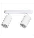 Spotlight ceiling lamps - Milagro Pipe Spot Luminaire White 2xGU10 ML1160 - product 5