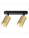 Milagro Pipe Spot Luminaire Gold 2xGU10 ML1161