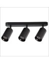 Milagro Pipe Spot Luminaire Black 3xGU10 ML1162