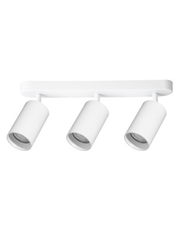 Milagro Pipe Spot Luminaire White 3xGU10 ML1163
