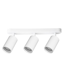 Milagro Pipe Spot Luminaire White 3xGU10 ML1163