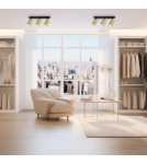 Spotlight ceiling lamps - Milagro Pipe Spot Luminaire Gold 3xGU10 ML1164 - product 3