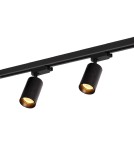 Ready-made rail kits - Milagro Pipe Track Set Black 4xGU10 1.5m ML1165 - product 3