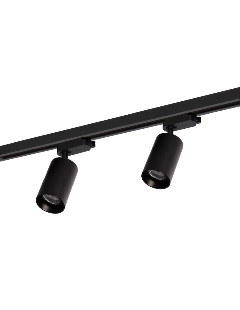 Ready-made rail kits - Milagro Pipe Track Set Black 4xGU10 1.5m ML1165 - product kolory-swiatla.pl 4