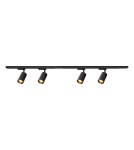 Ready-made rail kits - Milagro Pipe Track Set Black 4xGU10 1.5m ML1165 - product 6