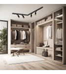 Ready-made rail kits - Milagro Pipe Track Set Black 4xGU10 1.5m ML1165 - product 7