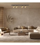 Ready-made rail kits - Milagro Pipe Track Set Gold 4xGU10 1.5m ML1167 - product 5