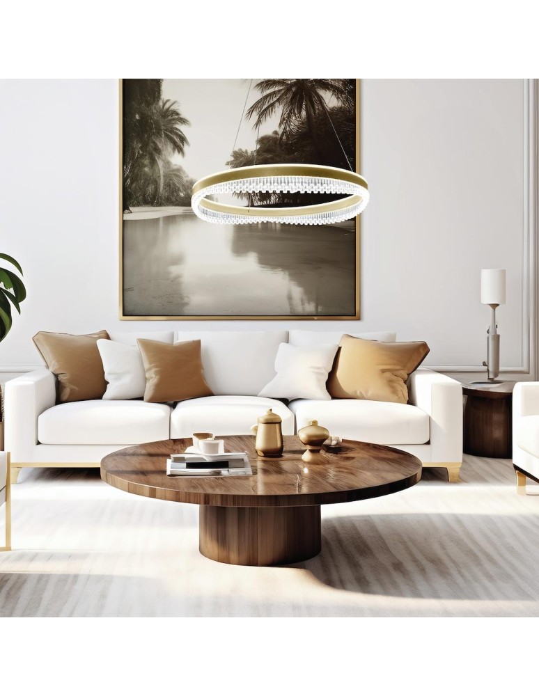 Pendant lamps circles - Milagro PRECIOSA 52W LED pendant lamp ML0999 - product kolory-swiatla.pl 3
