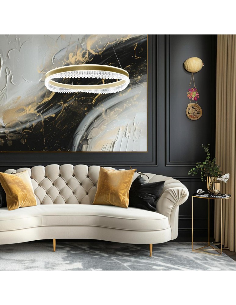 Pendant lamps circles - Milagro PRECIOSA 52W LED pendant lamp ML0999 - product kolory-swiatla.pl 4