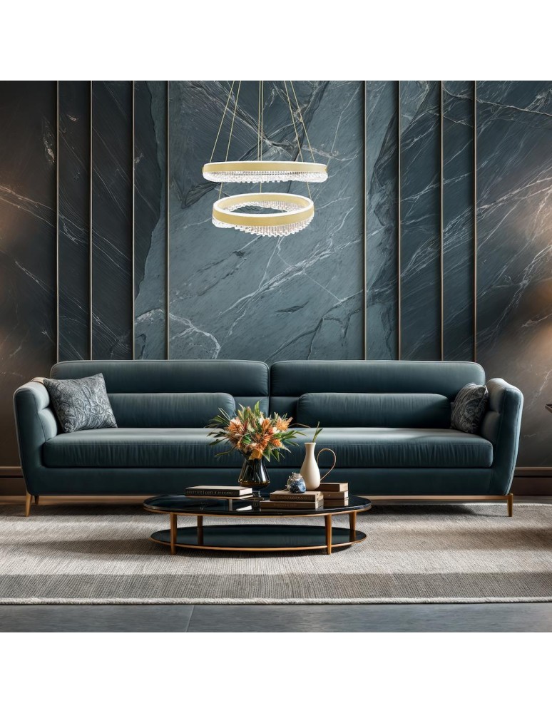 Pendant lamps circles - Milagro PRECIOSA 85W LED pendant lamp ML1000 - product kolory-swiatla.pl 4