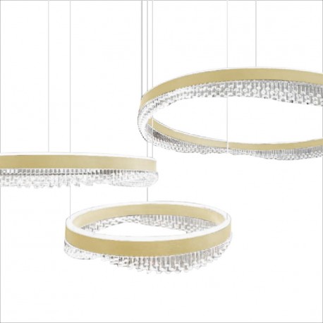 Milagro Lampa wisząca PRECIOSA 158W LED ML1001