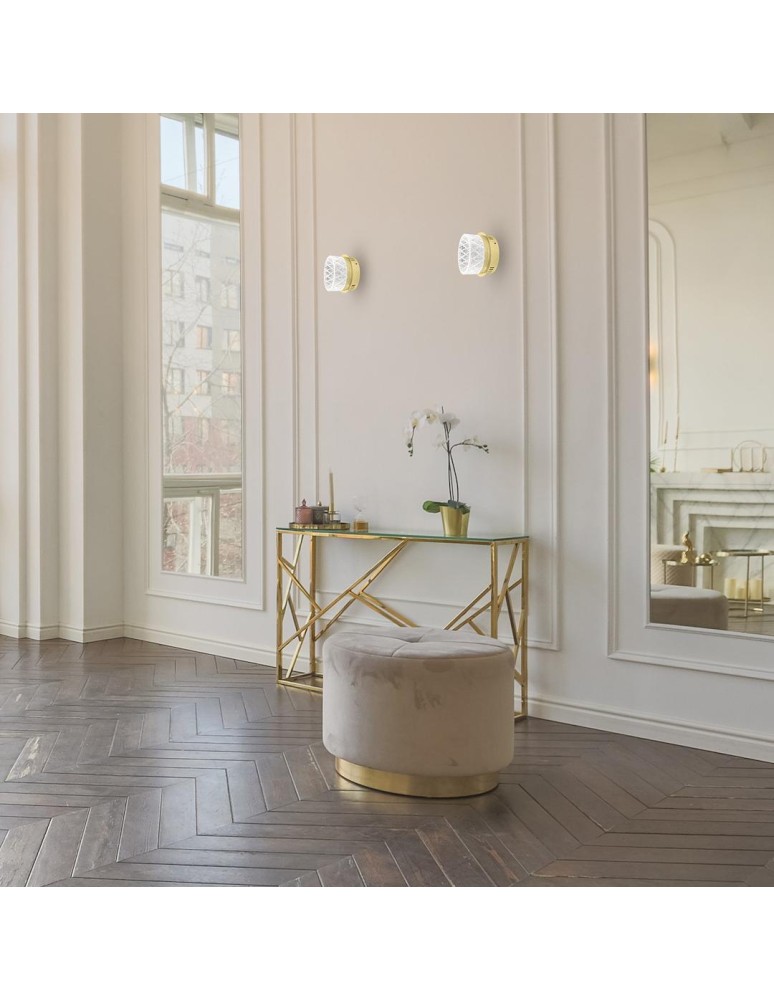 Gold wall lamps - Milagro Wall lamp ELEGANCE 9W LED ML0994 - product kolory-swiatla.pl 2