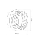 Gold wall lamps - Milagro Wall lamp ELEGANCE 9W LED ML0994 - product 4