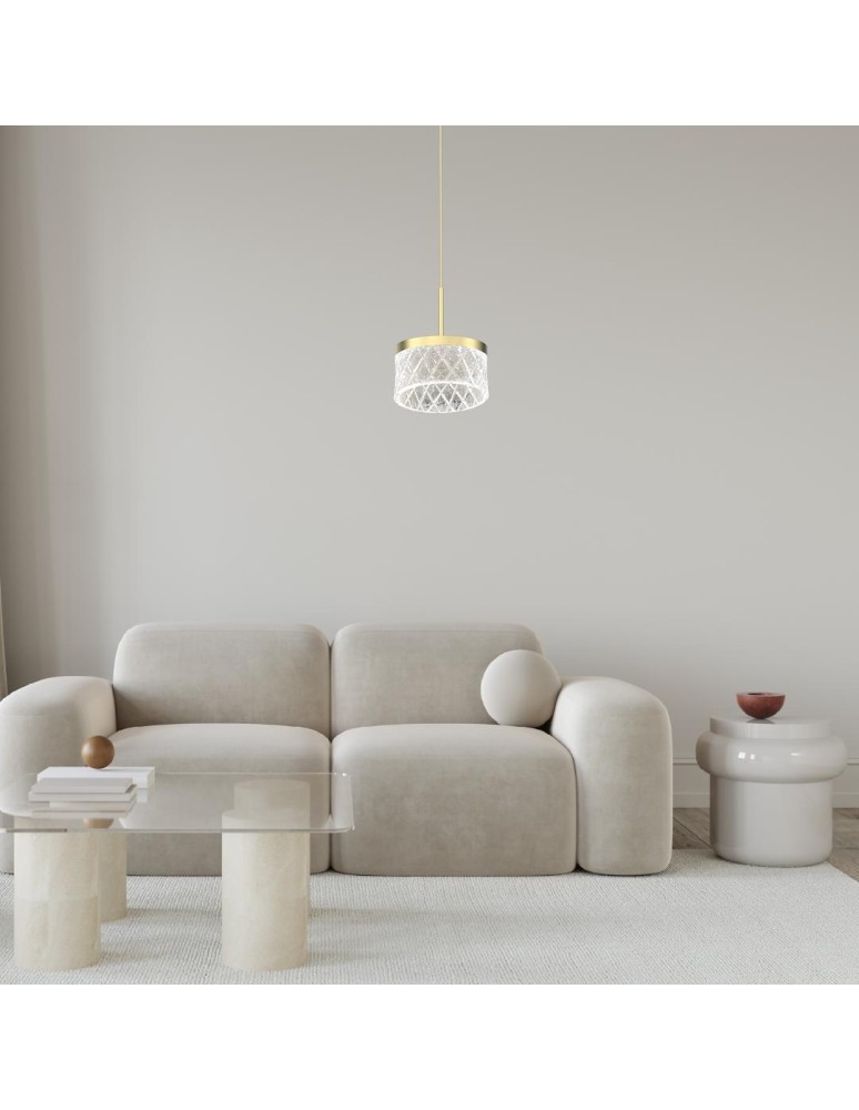Single pendant lamps - Milagro ELEGANCE 9W LED pendant lamp ML0995 - product kolory-swiatla.pl 3