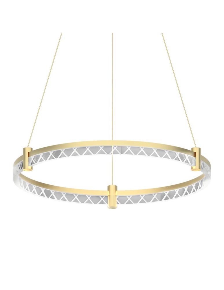 Pendant lamps circles - Milagro ELEGANCE 36W LED pendant lamp ML0996 - product kolory-swiatla.pl 2