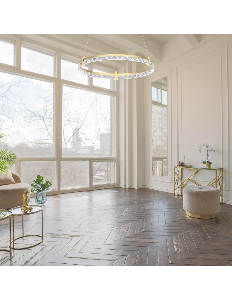 Pendant lamps circles - Milagro ELEGANCE 36W LED pendant lamp ML0996 - product kolory-swiatla.pl 4