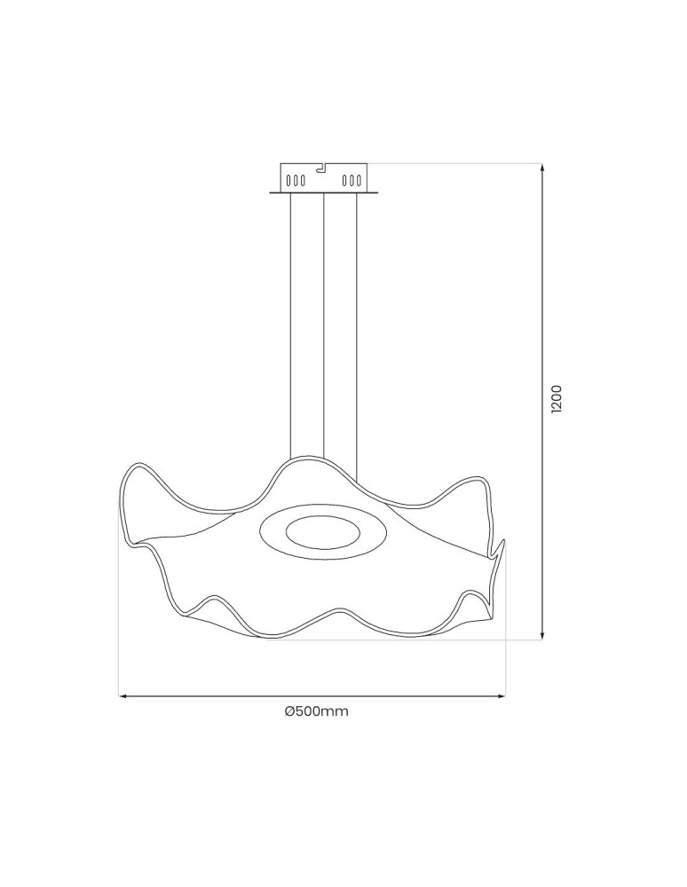 Designer pendant lamps - Milagro LARGO 16W LED pendant lamp ML1042 - product kolory-swiatla.pl 5