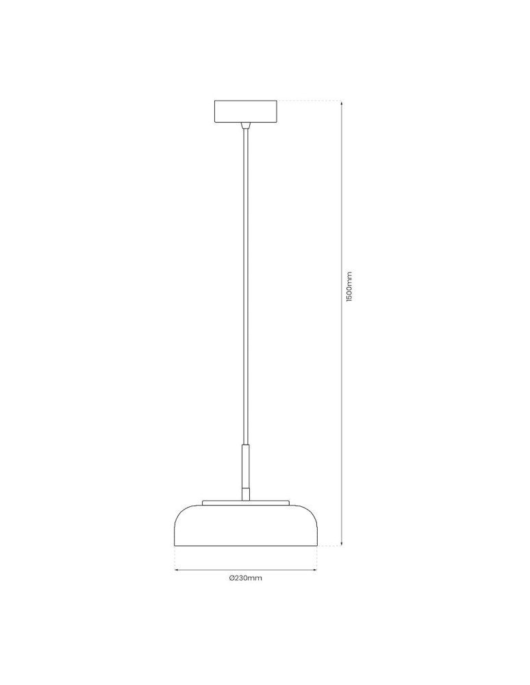 Single pendant lamps - Milagro VETRO CLEAR 6W pendant lamp ML1044 - product kolory-swiatla.pl 5