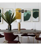 Pendant lamps over the island - Milagro KUGEL 30W pendant lamp ML0982 - product 4