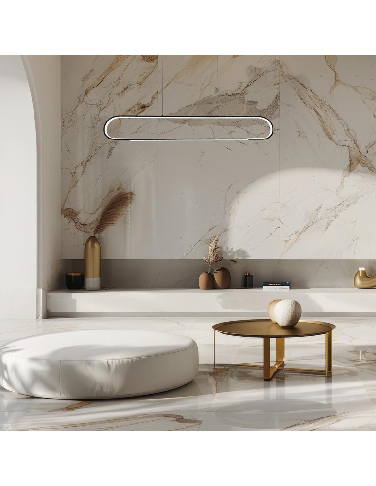 Pendant lamps over the island - Milagro FRAME 42W pendant lamp ML1046 - product kolory-swiatla.pl 3