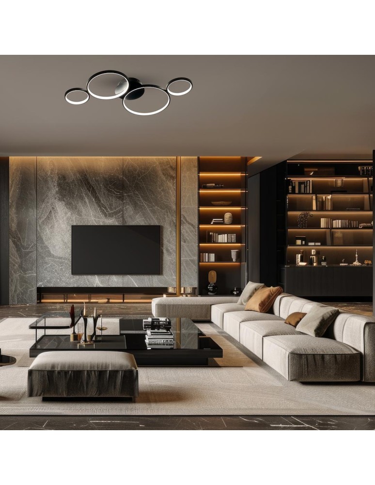 LED ceiling lamps - Milagro UNIVERSE 30W ceiling lamp ML1047 - product kolory-swiatla.pl 2