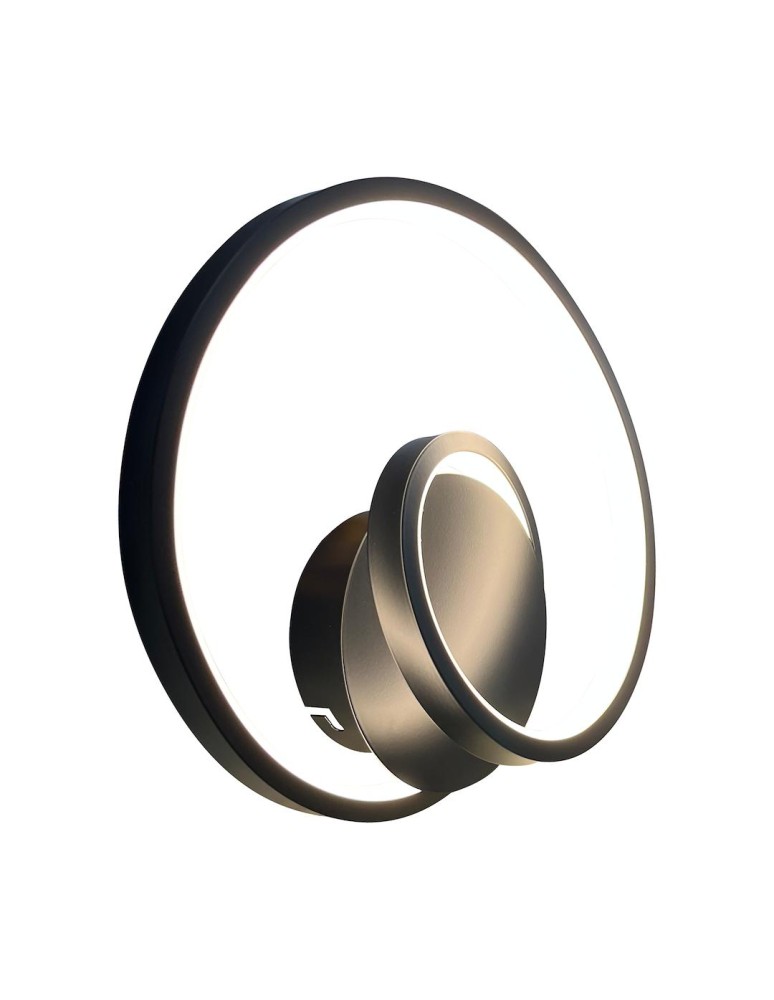 LED wall lamps - Milagro Wall lamp LUCERO BLACK 13W LED ML1049 - product kolory-swiatla.pl 1