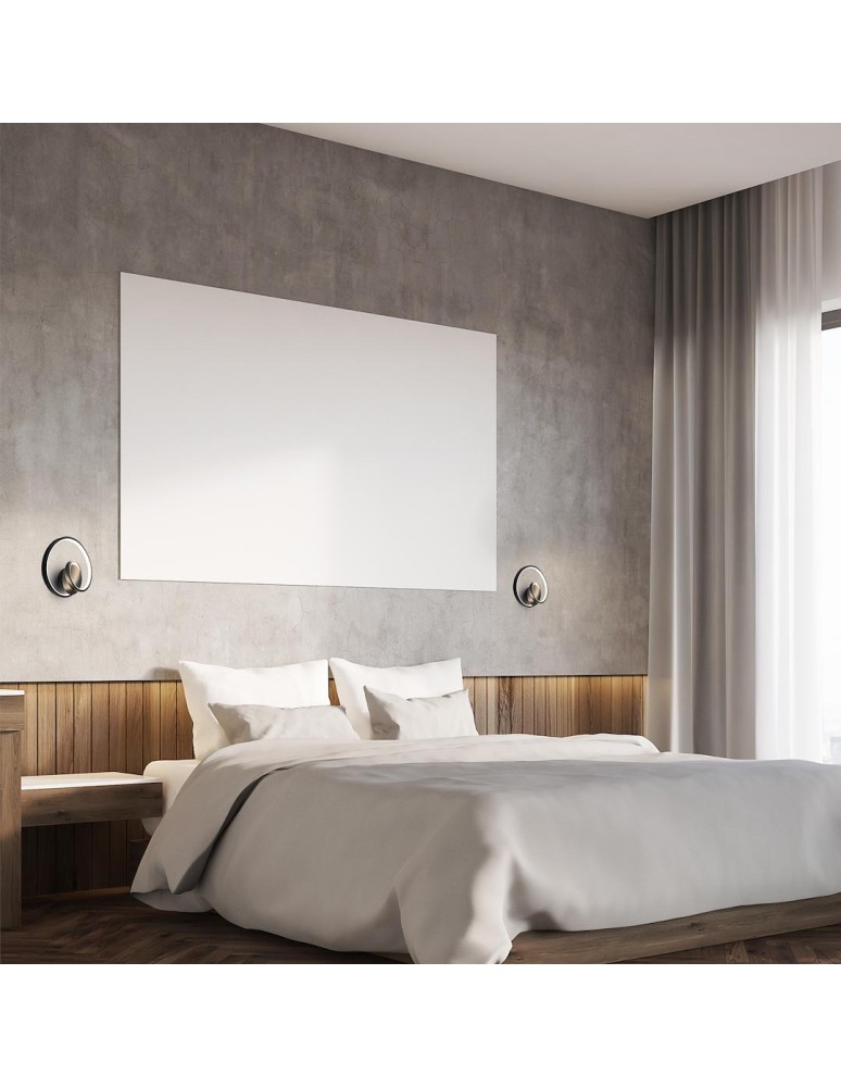 LED wall lamps - Milagro Wall lamp LUCERO BLACK 13W LED ML1049 - product kolory-swiatla.pl 3
