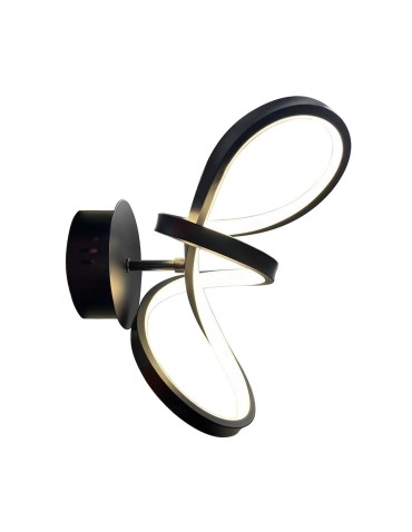 Milagro Wall lamp TESORO BLACK 15W LED ML1052