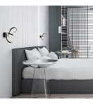 LED wall lamps - Milagro Wall lamp TESORO BLACK 15W LED ML1052 - product 2