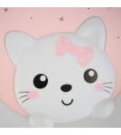 Children's ceiling lamps - Milagro Plafond MOONCAT PINK 34W LED ML1059 - product 2