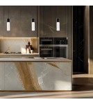 Single pendant lamps - Milagro Ricky Pendant Lamp Black 1xGU10 ML1088 - product 3