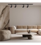 Lamps for 1 phase busbars - Milagro Pipe Track Luminaire Black 1xGU10 ML1153 - product 3