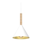 Single pendant lamps - Milagro PERU WHITE 1xE27 pendant lamp MLP0979 - product 2