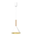 Single pendant lamps - Milagro PERU WHITE 1xE27 pendant lamp MLP0979 - product 6
