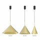 Milagro Lampa wisząca CAPITAL GOLD Ø46cm 1xGX53 MLP0951