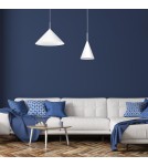 Single pendant lamps - Milagro CAPITAL WHITE pendant lamp Ø46cm 1xGX53 MLP0953 - product 3