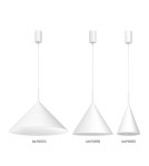 Single pendant lamps - Milagro CAPITAL WHITE pendant lamp Ø46cm 1xGX53 MLP0953 - product 5
