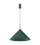 Single pendant lamps - Milagro CAPITAL GREEN pendant lamp Ø46cm 1xGX53 MLP0955 - product 1