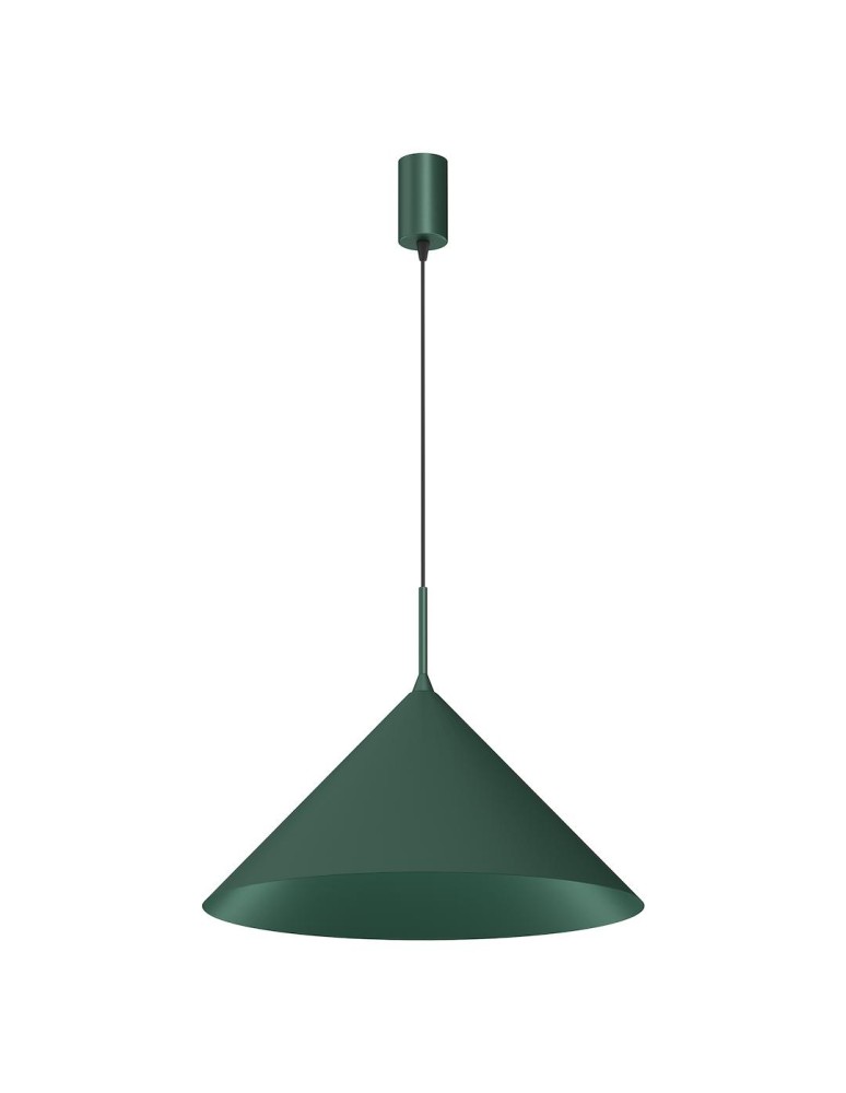 Single pendant lamps - Milagro CAPITAL GREEN pendant lamp Ø46cm 1xGX53 MLP0955 - product kolory-swiatla.pl 1