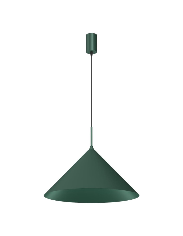 Single pendant lamps - Milagro CAPITAL GREEN pendant lamp Ø46cm 1xGX53 MLP0955 - product kolory-swiatla.pl 7