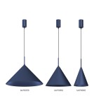 Single pendant lamps - Milagro CAPITAL NAVY BLUE pendant lamp Ø46cm 1xGX53 MLP0956 - product 5