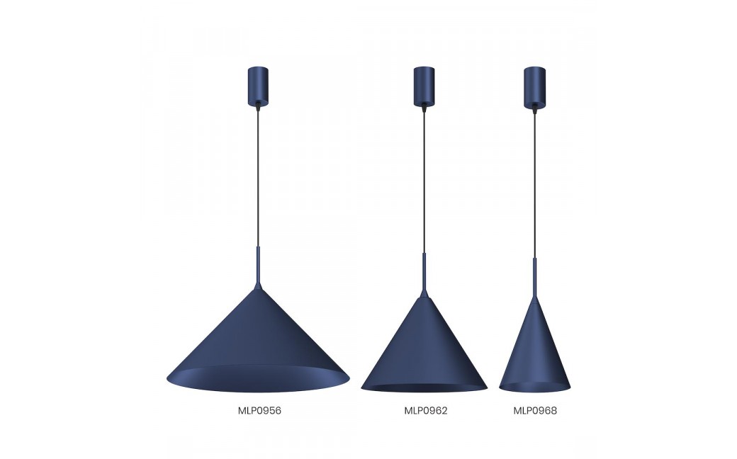 Milagro Lampa wisząca CAPITAL NAVY BLUE Ø46cm 1xGX53 MLP0956