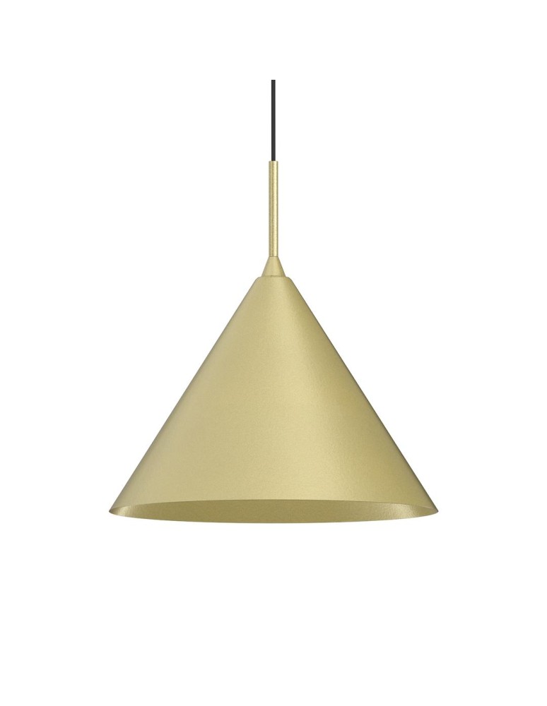 Single pendant lamps - Milagro CAPITAL GOLD pendant lamp Ø32cm 1xGX53 MLP0957 - product kolory-swiatla.pl 2